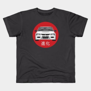 Mitsubishi Evolution JDM Design Kids T-Shirt